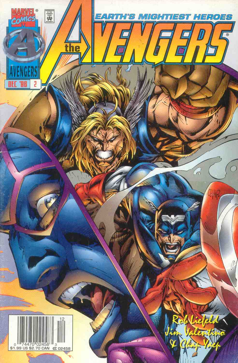 Avengers (vol.2) #2 cover