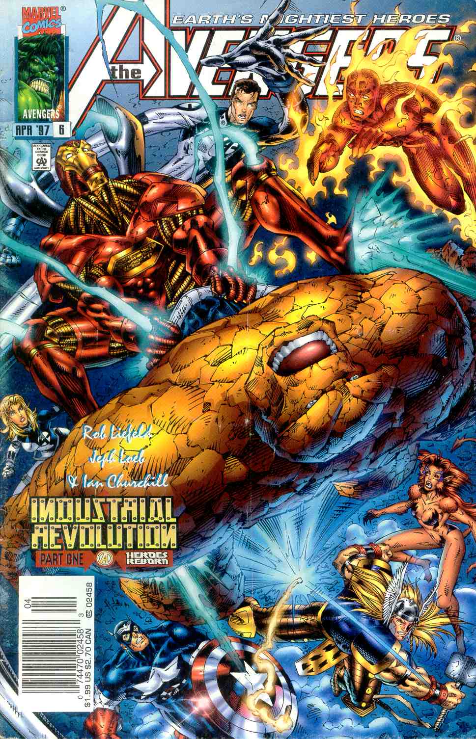 Avengers (vol.2) #6 cover