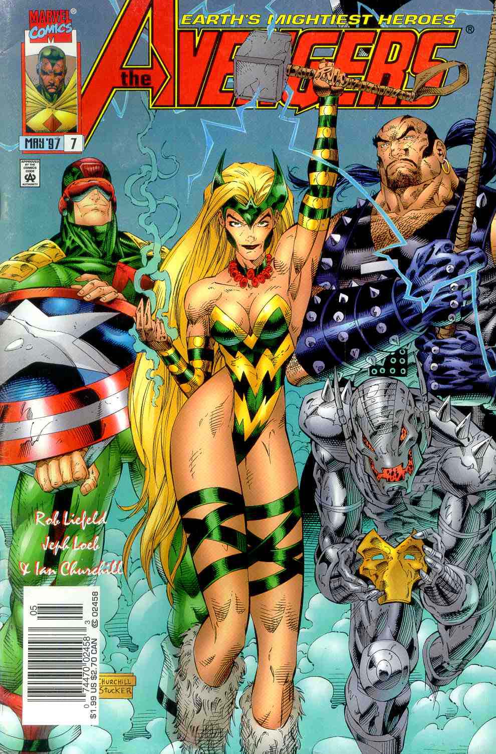 Avengers (vol.2) #7 cover
