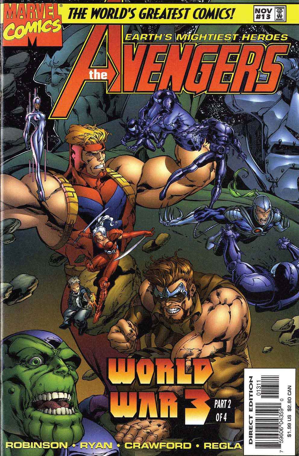 Avengers (vol.2) #13 cover