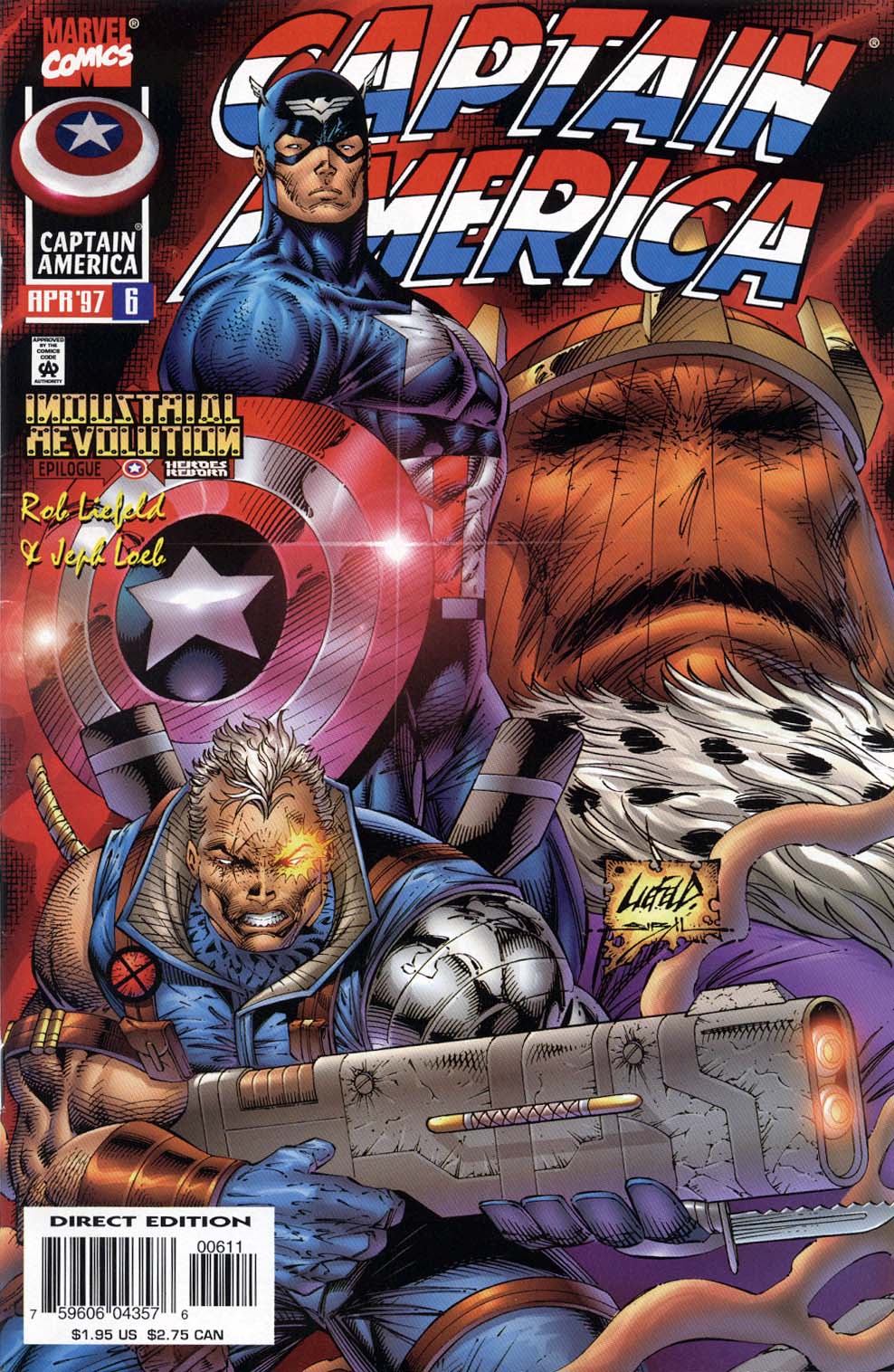 Captain America (vol.2) #6 cover