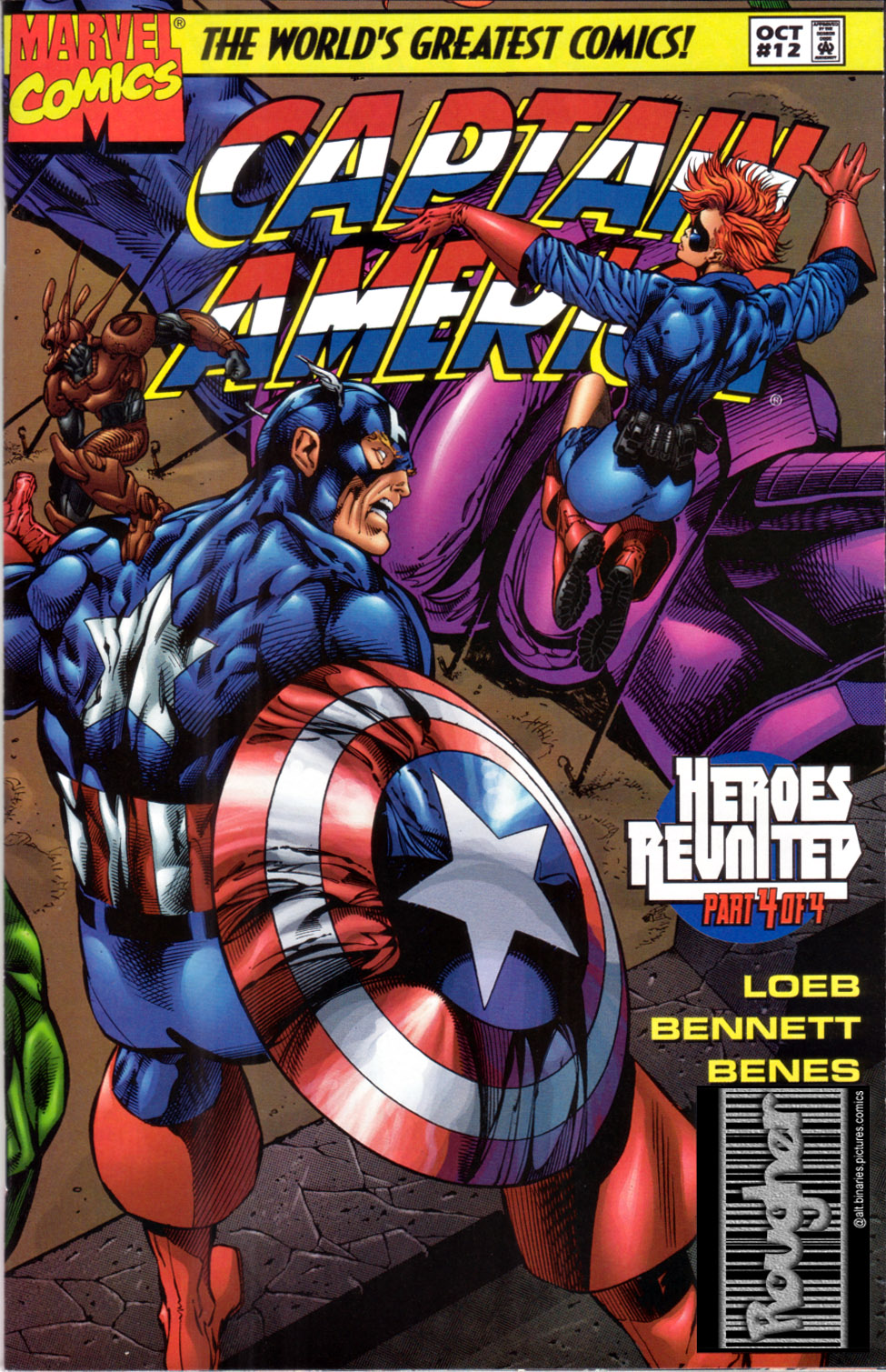 Captain America (vol.2) #12 cover