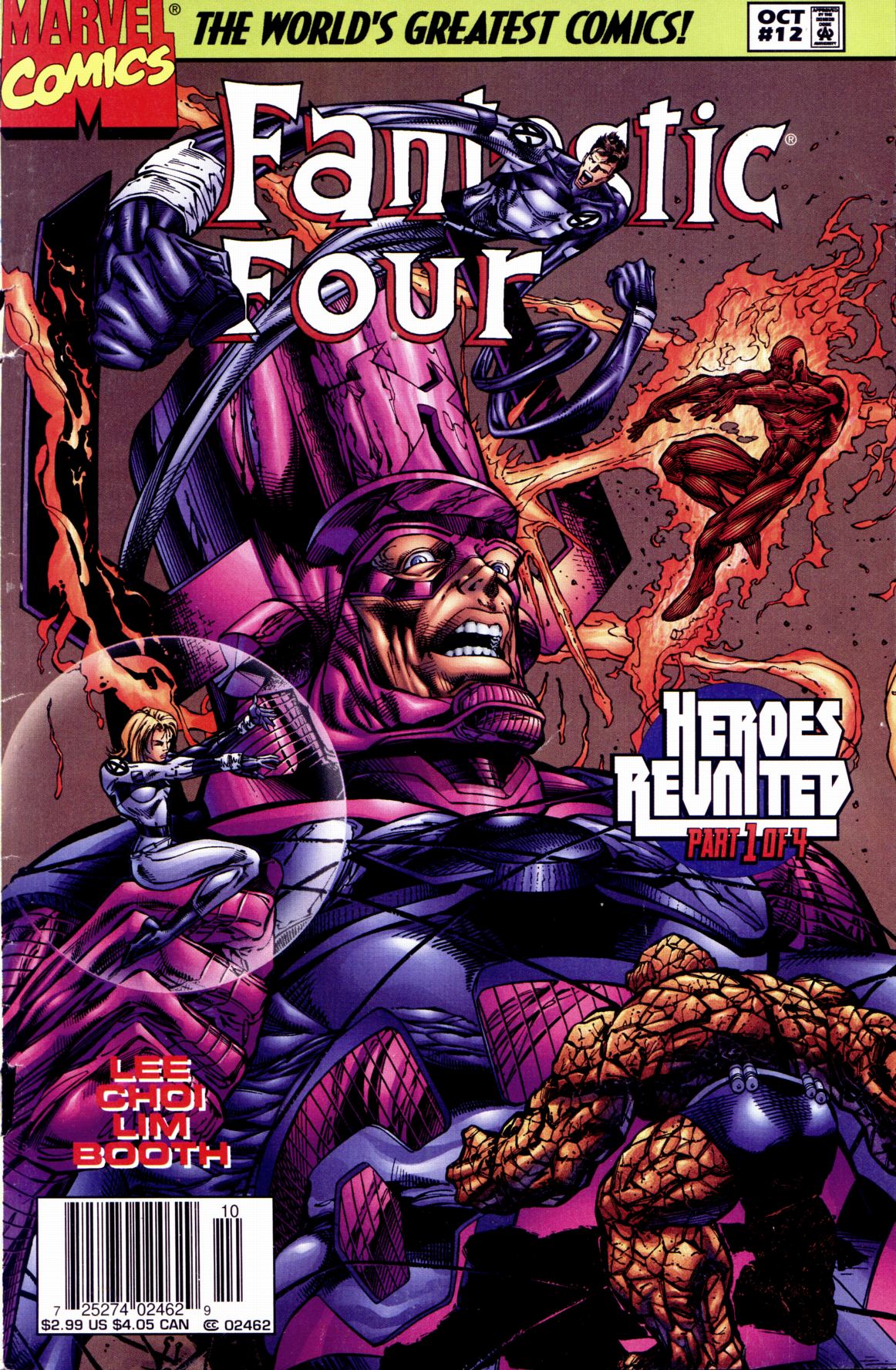 Fantastic Four (vol.2) #12 cover