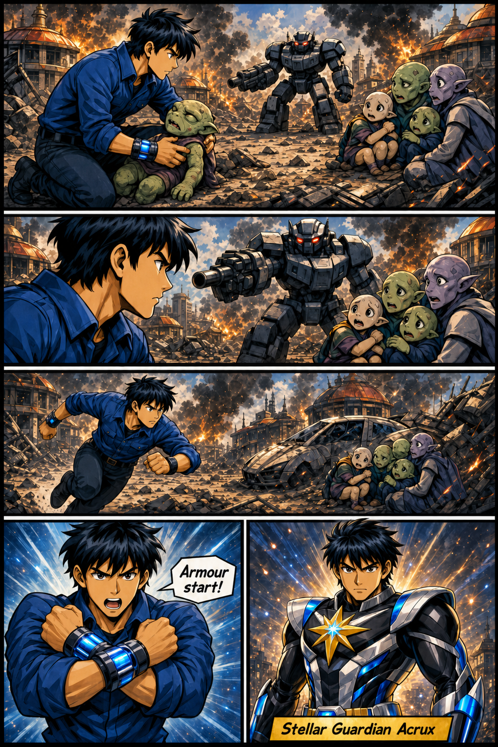 Case File 00: Midnight Rex, comic page 3